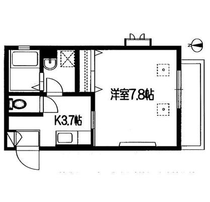 武蔵野音楽大学賃貸マンション・1K