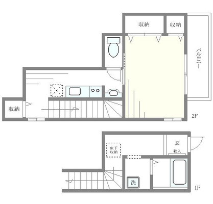 武蔵野音楽大学 アパート 1K