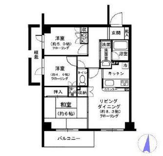 東京都板橋区大谷口北町 賃貸マンション 3LDK