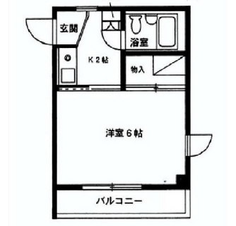 東京都板橋区常盤台１丁目 賃貸マンション 1K