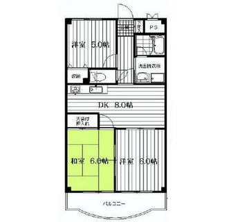 東京都練馬区氷川台３丁目 賃貸マンション 3DK