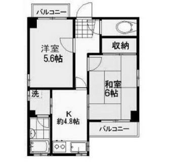 東京都新宿区西落合２丁目 賃貸マンション 2DK