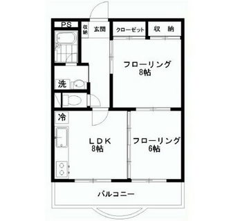 東京都練馬区桜台１丁目 賃貸マンション 2LDK