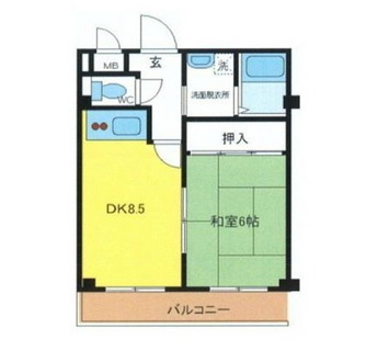 東京都練馬区豊玉北５丁目 賃貸マンション 1DK