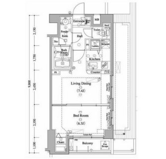 東京都板橋区向原２丁目 賃貸マンション 1DK