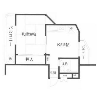 東京都板橋区大谷口２丁目 賃貸マンション 1DK