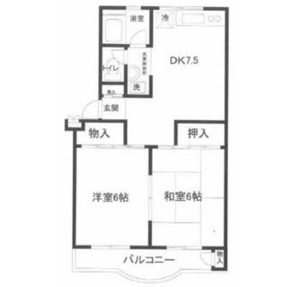 東京都板橋区向原１丁目 賃貸マンション 2DK