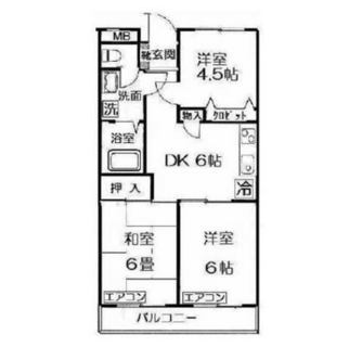 東京都練馬区小竹町１丁目 賃貸マンション 3DK