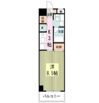 東京都練馬区区小竹２丁目 賃貸マンション 1K