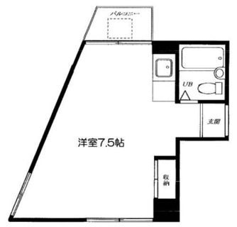 東京都豊島区要町３丁目 賃貸マンション 1R