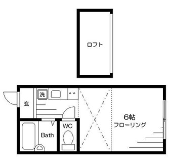 東京都板橋区大谷口北町 賃貸アパート 1K