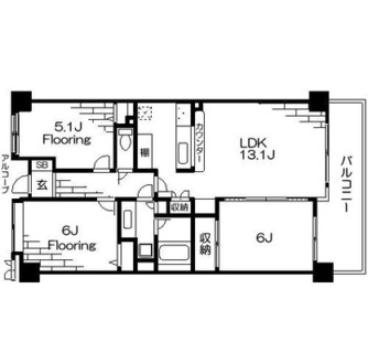 東京都板橋区小茂根３丁目 賃貸マンション 3LDK