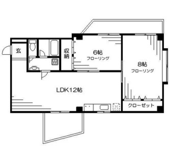 東京都板橋区小茂根２丁目 賃貸マンション 2LDK