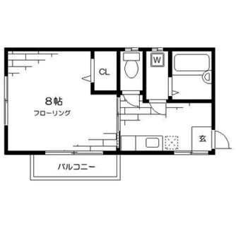 東京都練馬区桜台２丁目 賃貸マンション 1K