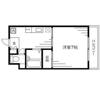 東京都練馬区豊玉中２丁目 賃貸マンション 1K