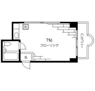 東京都練馬区豊玉北３丁目 賃貸マンション 1R