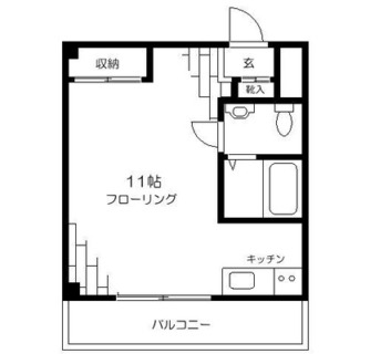 東京都中野区江原町３丁目 賃貸マンション 1R