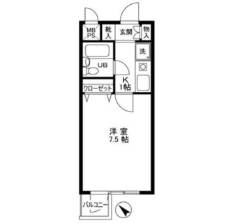 東京都練馬区早宮３丁目 賃貸マンション 1K