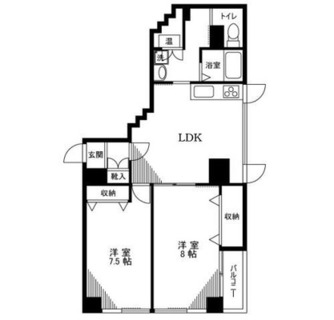 東京都豊島区要町２丁目 賃貸マンション 2LDK