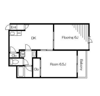 東京都中野区江原町３丁目 賃貸マンション 2DK