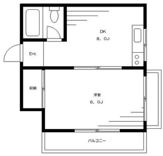 東京都練馬区桜台１丁目 賃貸マンション 1DK