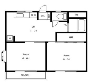 東京都板橋区小茂根２丁目 賃貸マンション 2DK