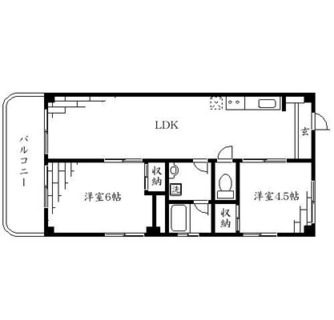 東京都練馬区羽沢１丁目 賃貸マンション 2LDK