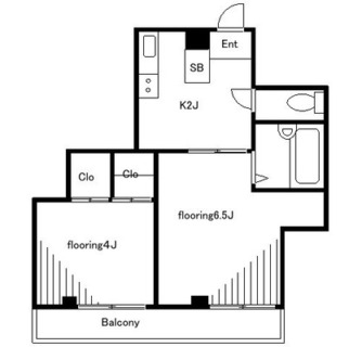 東京都練馬区桜台２丁目 賃貸マンション 2K