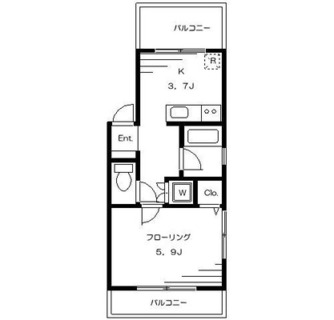 東京都練馬区栄町 賃貸マンション 1K