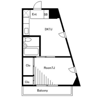 東京都中野区江原町２丁目 賃貸マンション 1DK