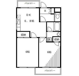 東京都板橋区小茂根２丁目 賃貸マンション 2DK