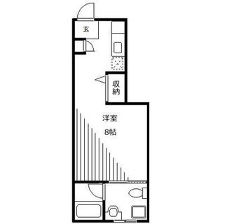 東京都練馬区桜台４丁目 賃貸アパート 1R