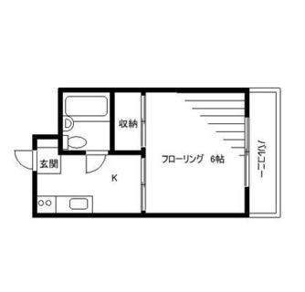 東京都練馬区豊玉北２丁目 賃貸マンション 1K