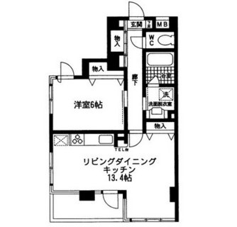 東京都板橋区大谷口上町 賃貸マンション 1LDK