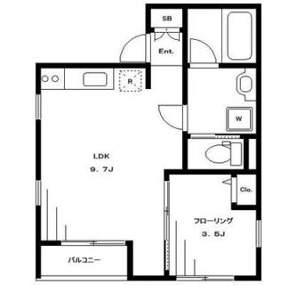 東京都板橋区向原１丁目 賃貸アパート 1LDK