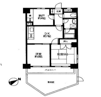 東京都板橋区小茂根２丁目 賃貸マンション 2SDK