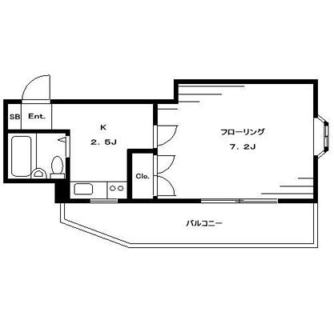 東京都板橋区小茂根１丁目 賃貸マンション 1K