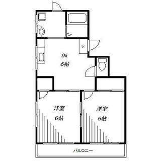 東京都練馬区桜台１丁目 賃貸マンション 2DK