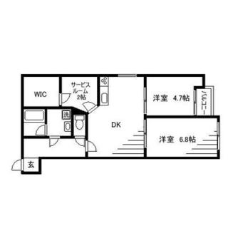 東京都練馬区豊玉南２丁目 賃貸マンション 2DK