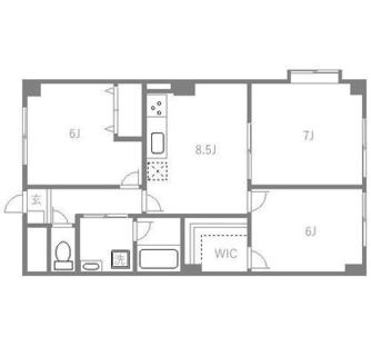 東京都板橋区小茂根１丁目 賃貸マンション 3DK