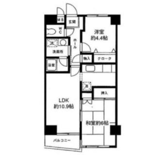 東京都練馬区豊玉上１丁目 賃貸マンション 2LDK