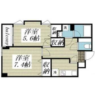 東京都練馬区豊玉南２丁目 賃貸マンション 2K