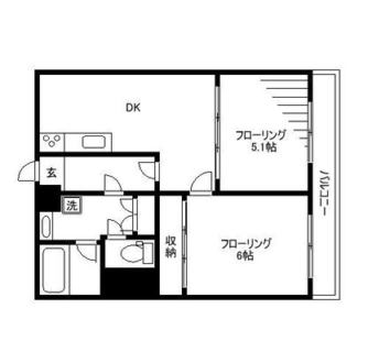 東京都豊島区長崎５丁目 賃貸マンション 2DK