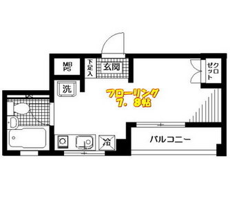 東京都練馬区中村北１丁目 賃貸マンション 1R